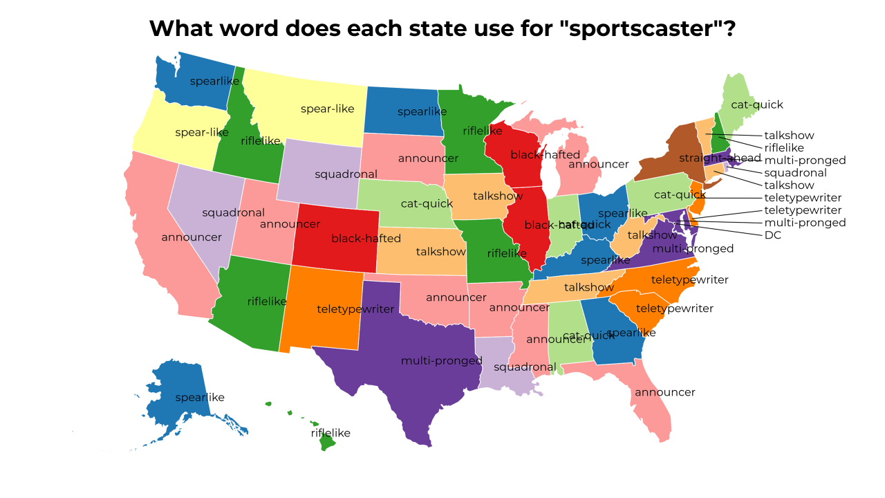 sportscaster map