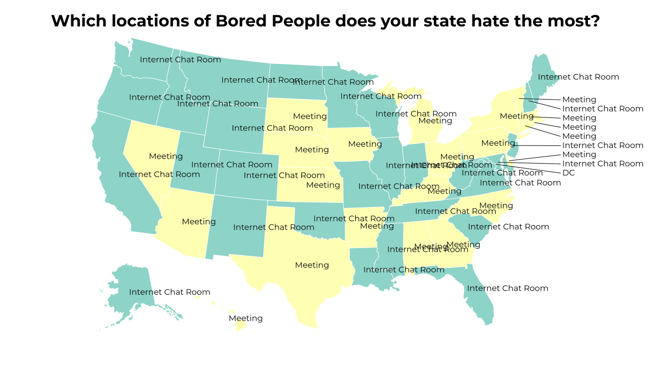 locations of Bored People map