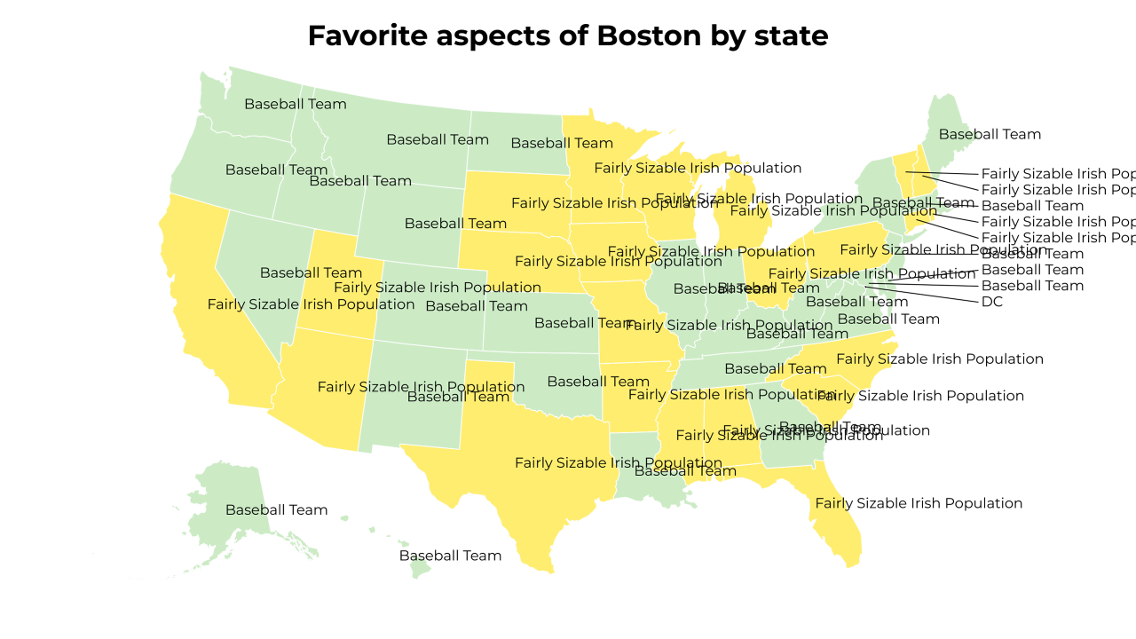 aspects of Boston map