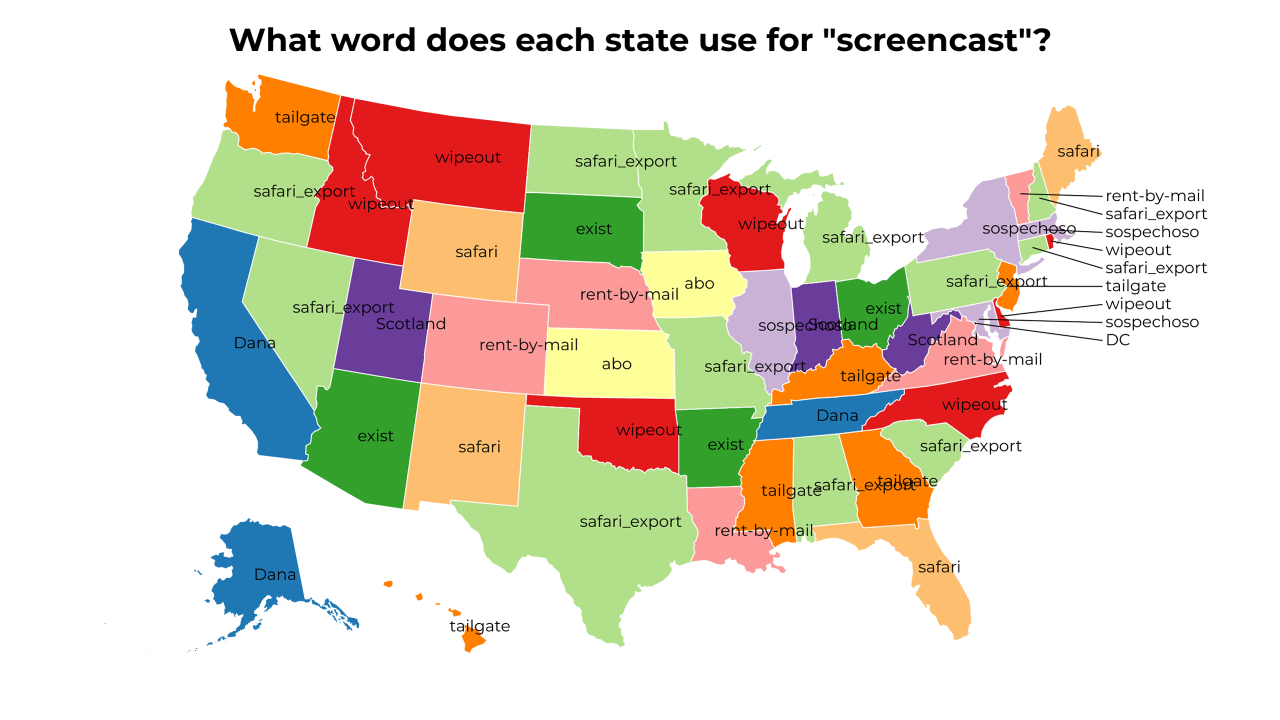 screencast map