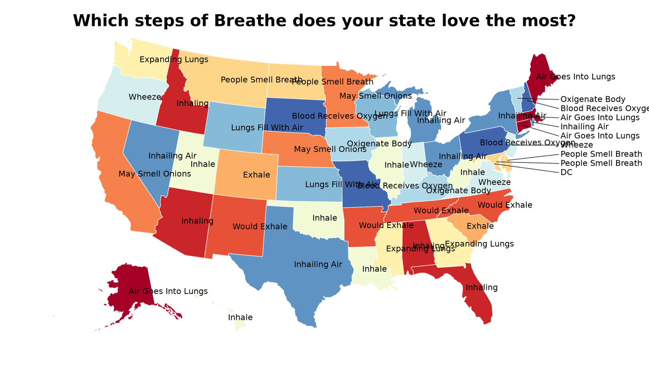 steps of Breathe map