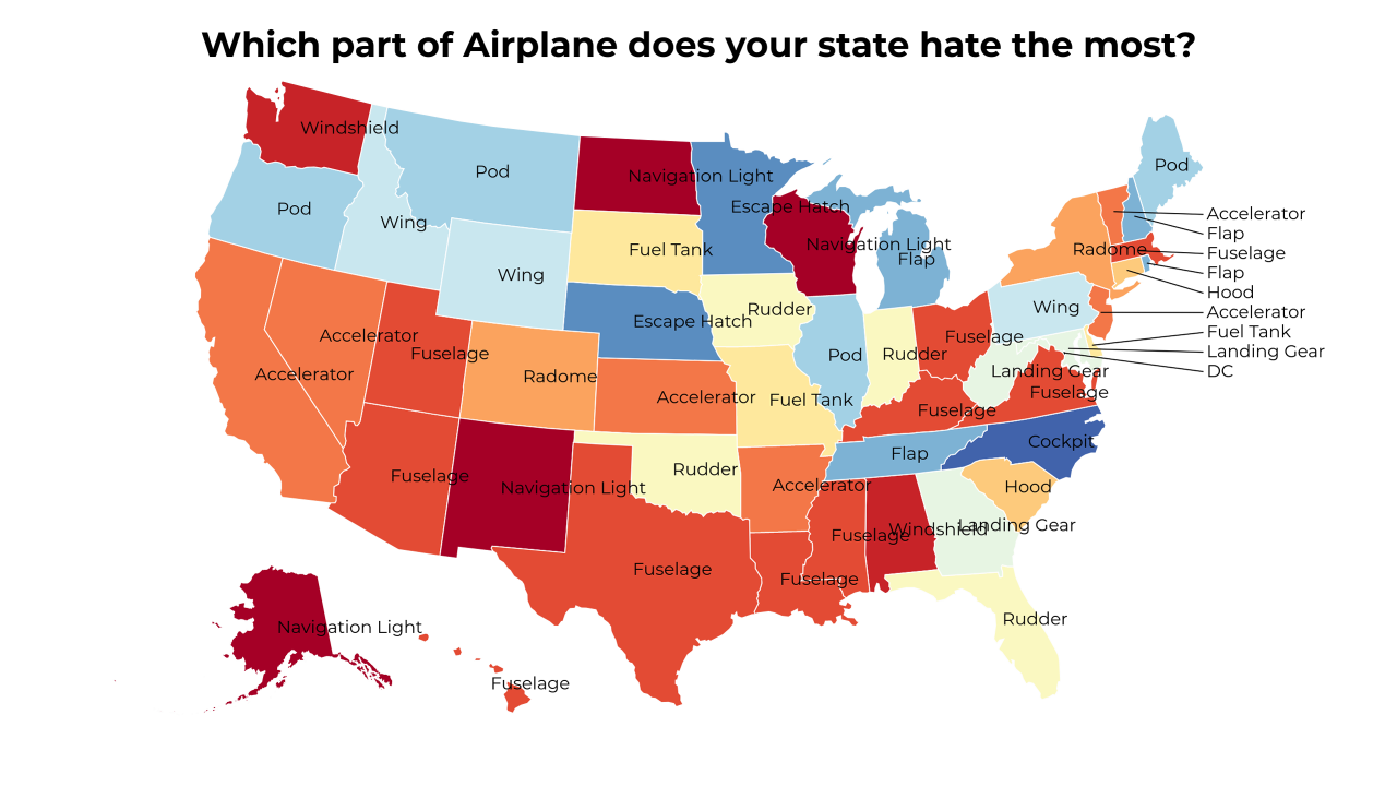 part of Airplane map