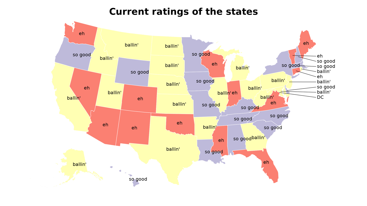 rating map