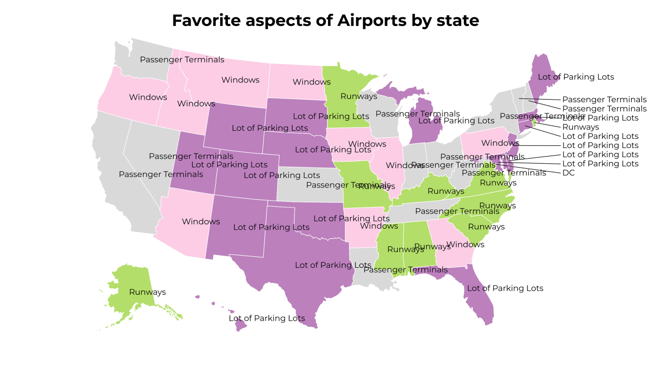 aspects of Airports map