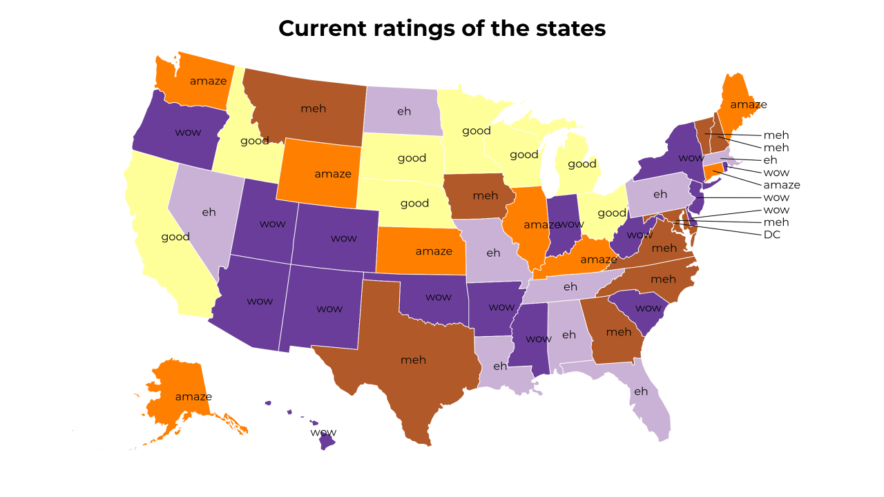 rating map