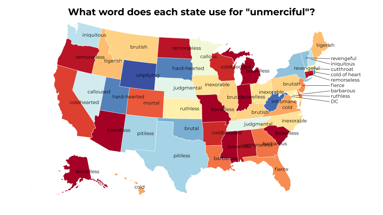 unmerciful map