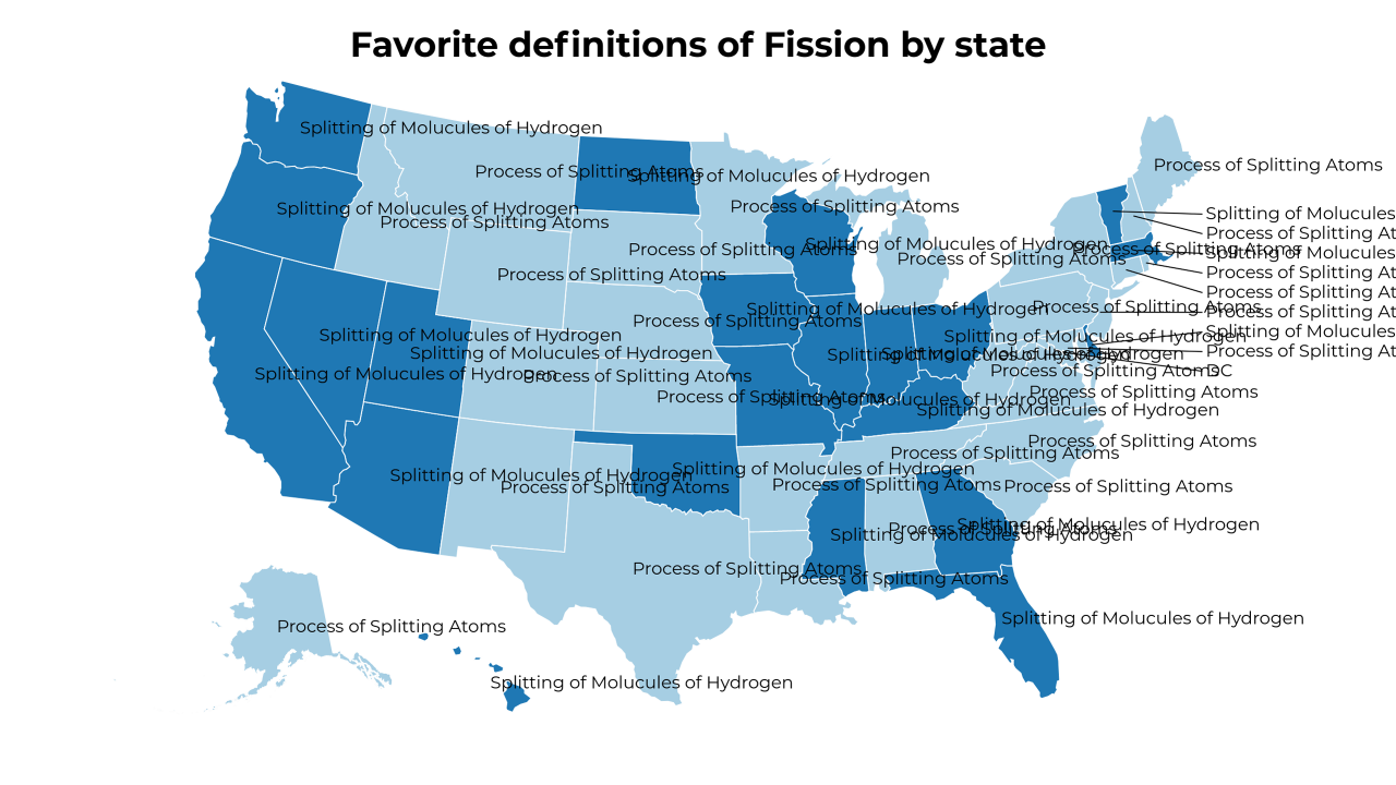 definitions of Fission map