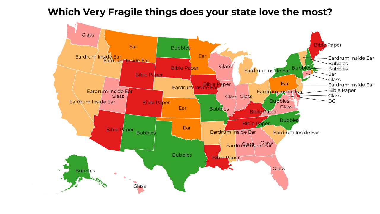 Very Fragile things map