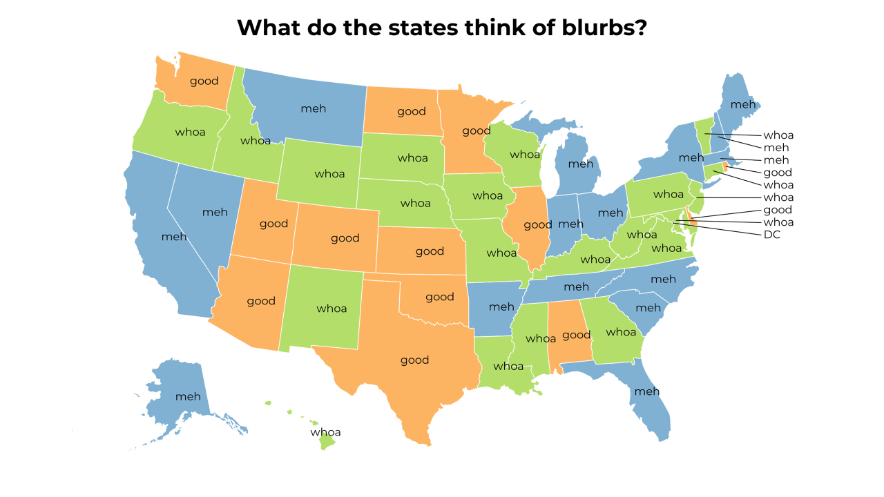 blurb map