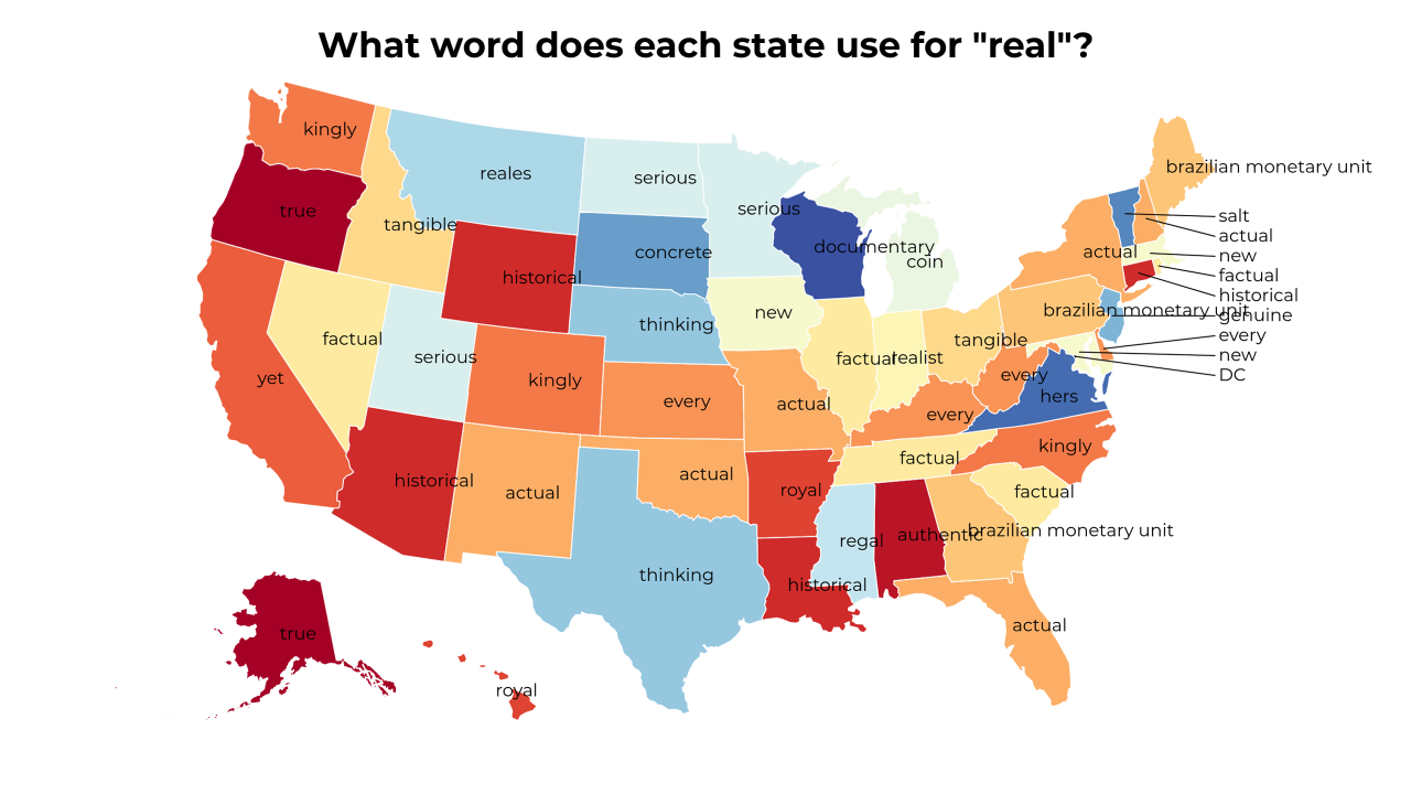 real map