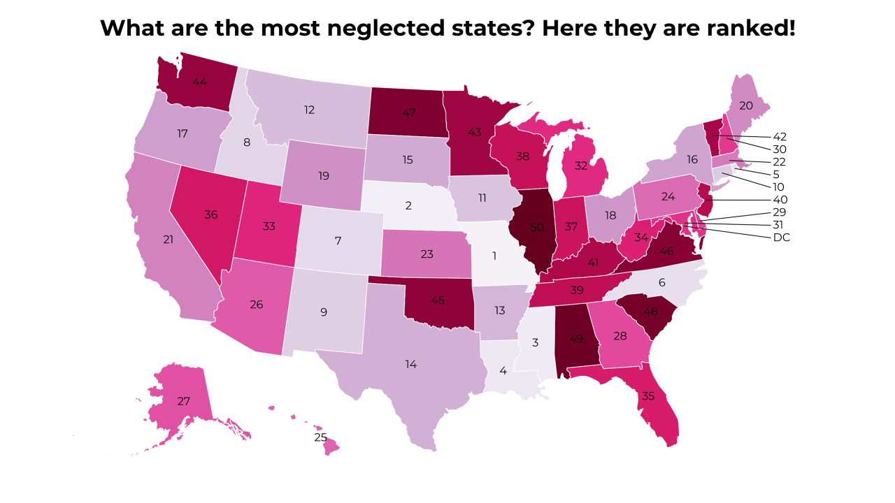 neglected map