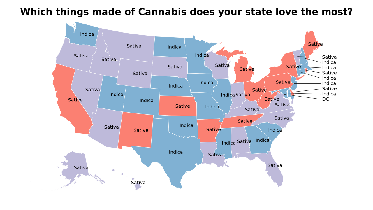 things made of Cannabis map