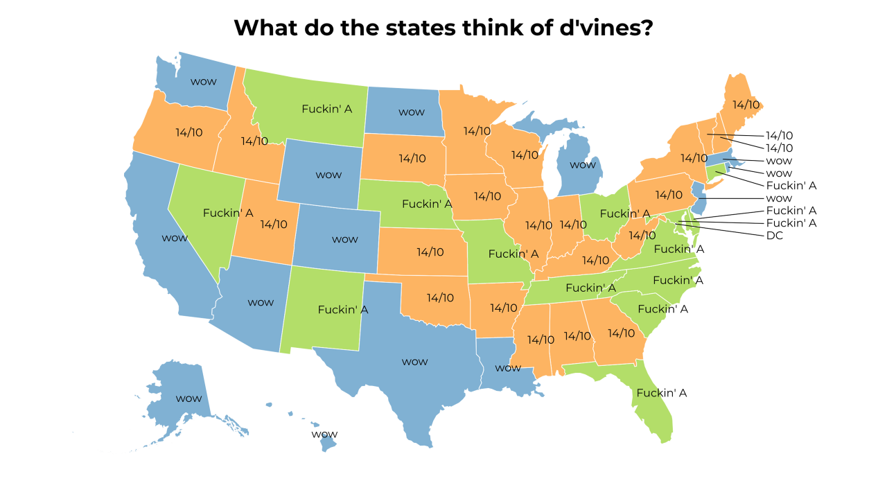 D'Vine map
