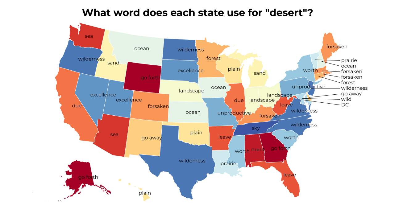 desert map