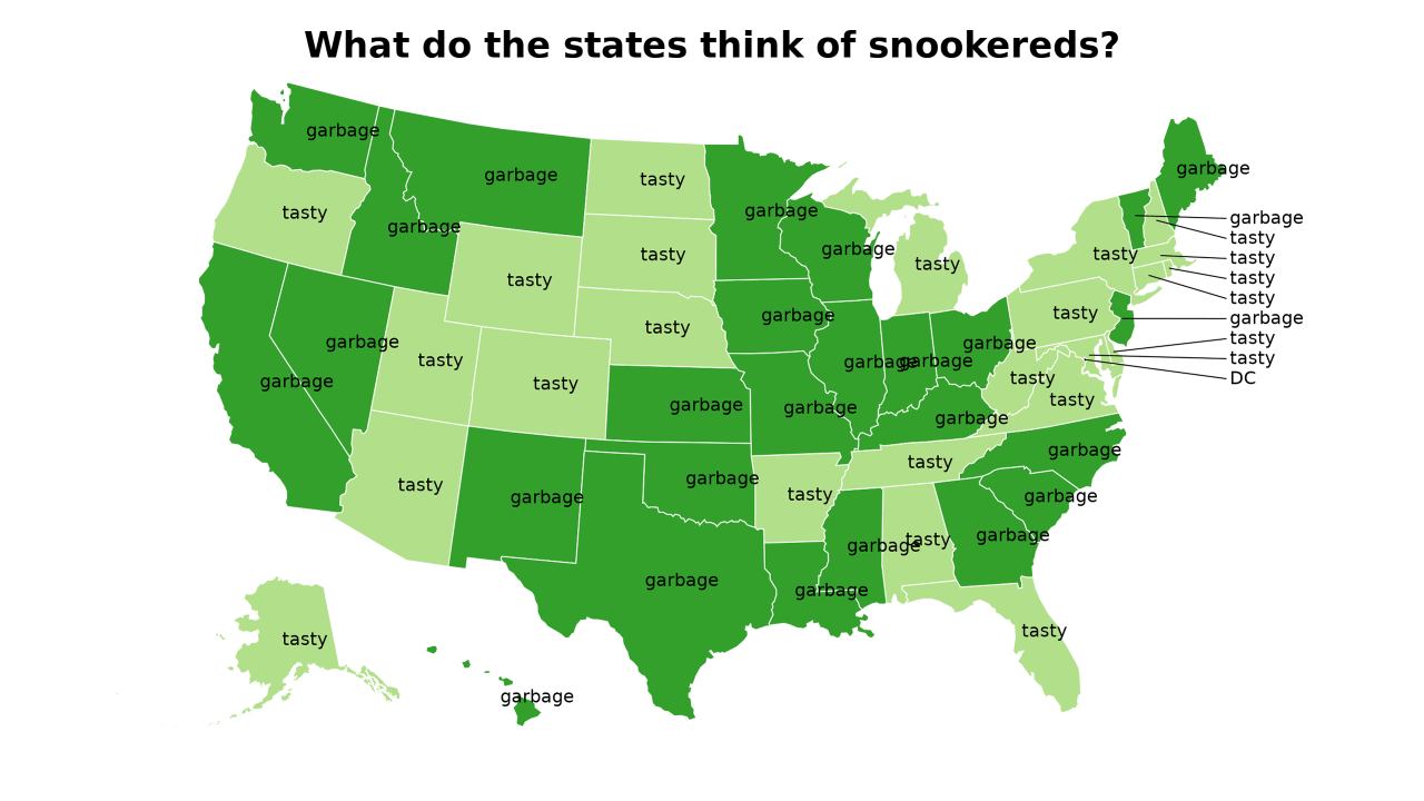 snookered map