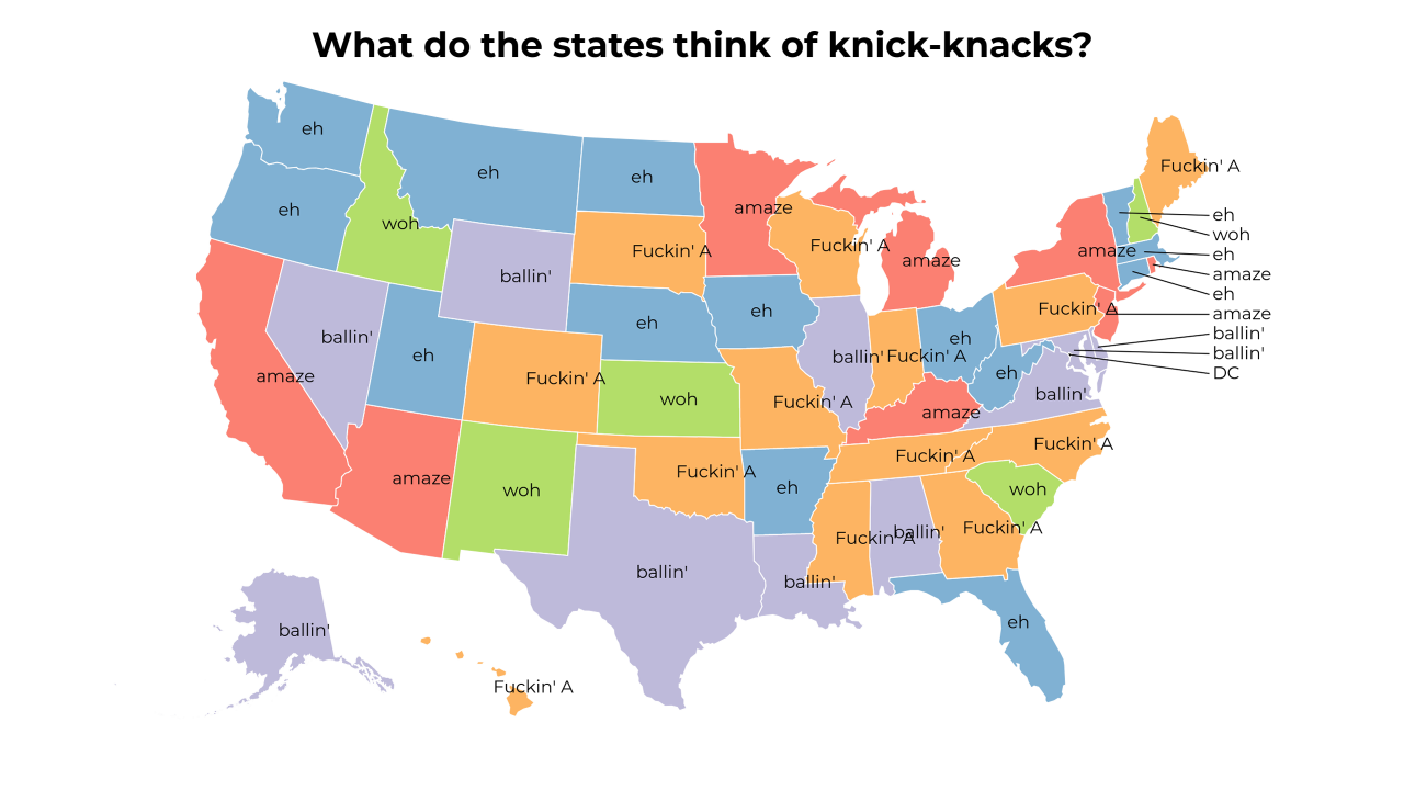 knick-knacks map