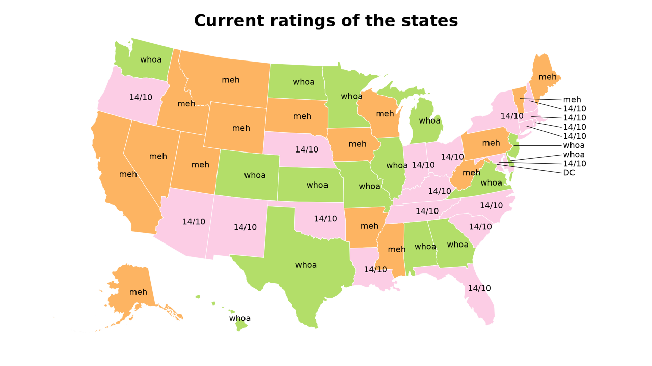 rating map