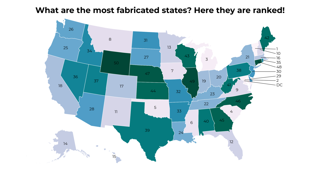 fabricated map