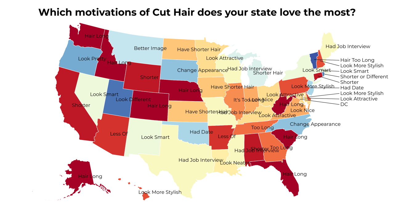 motivations of Cut Hair map