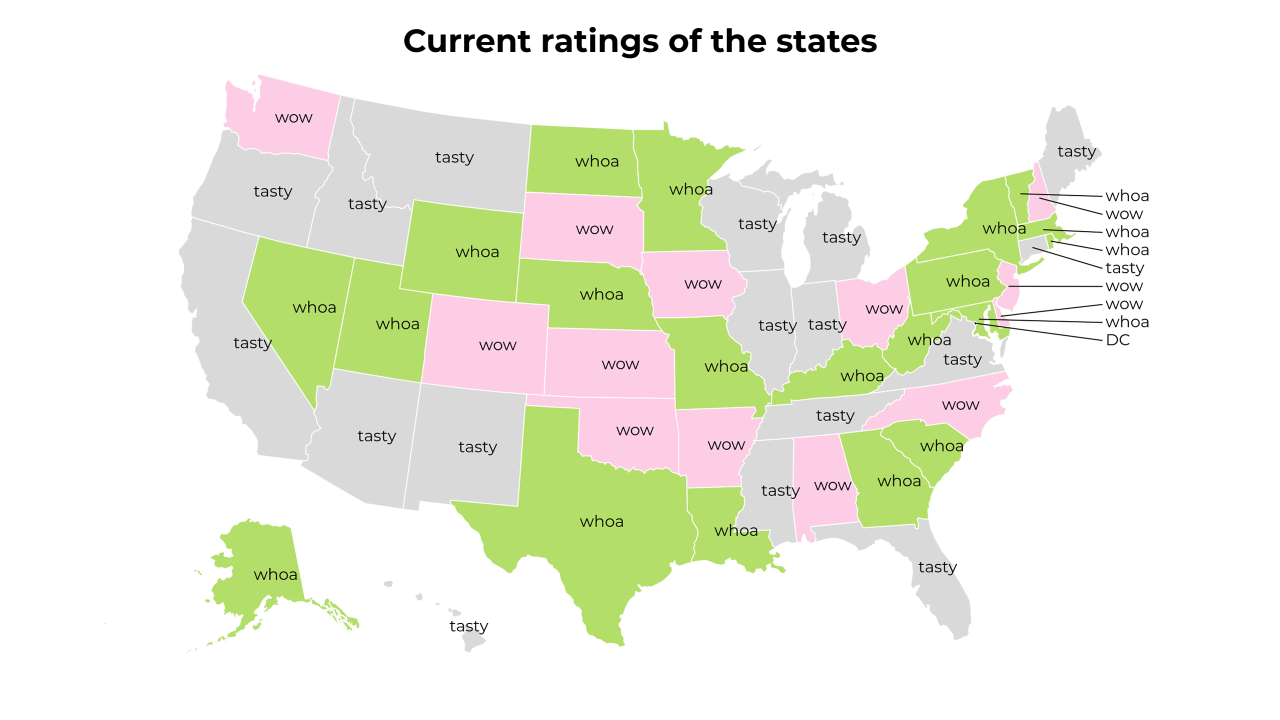 rating map