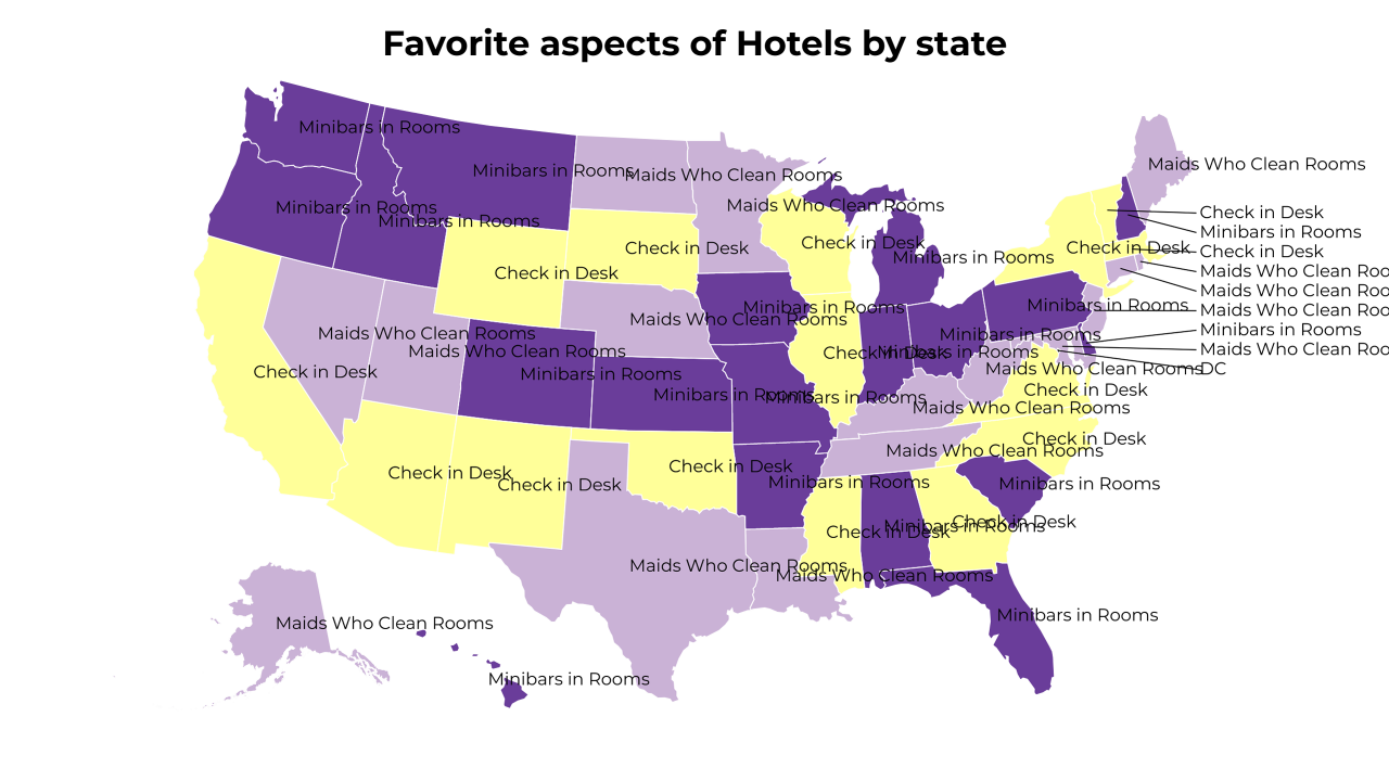 aspects of Hotels map
