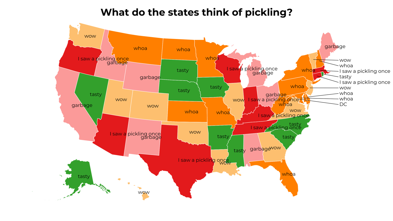 pickling map