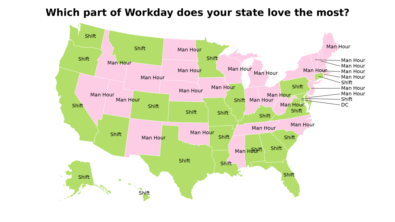 part of Workday map