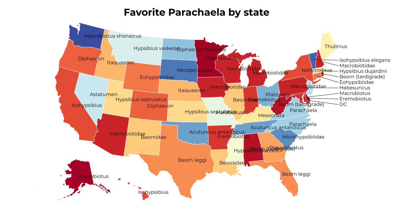 Parachaela map
