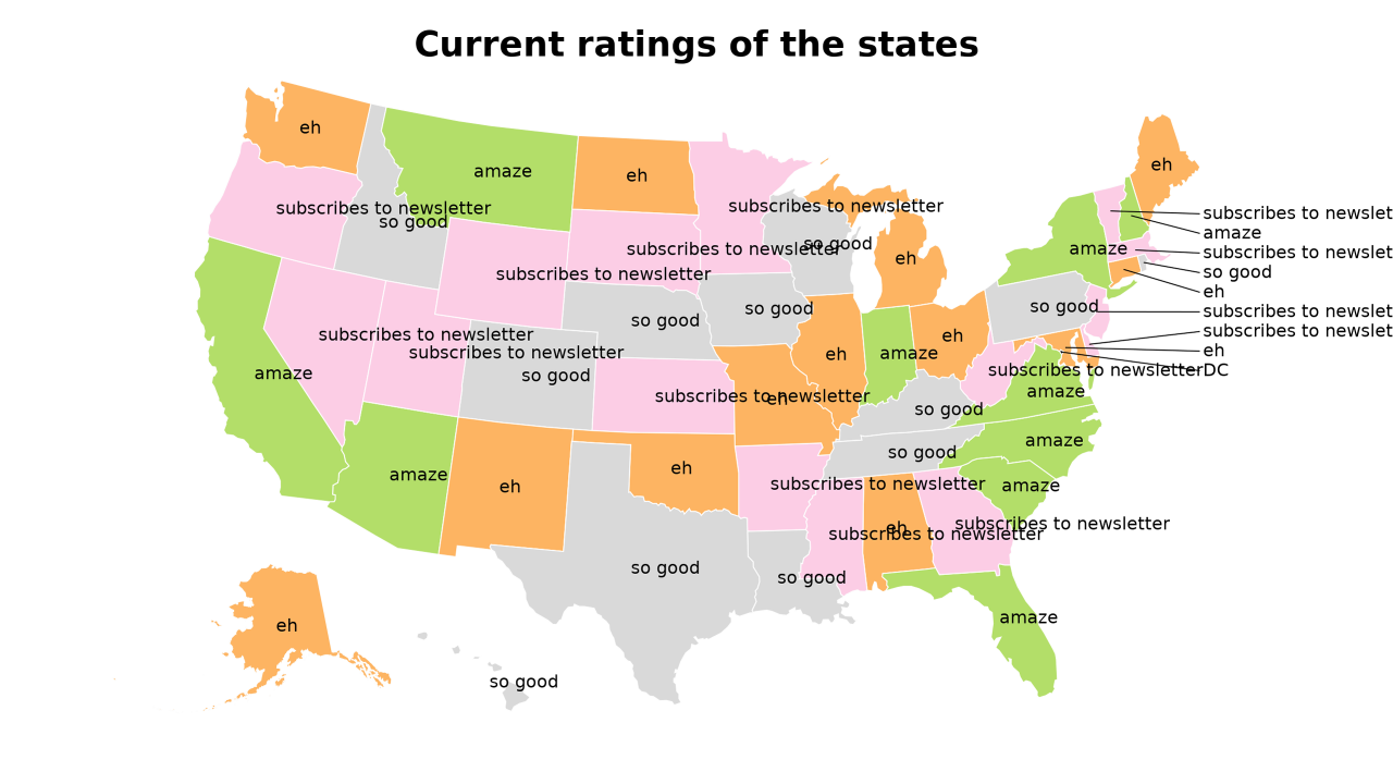 rating map