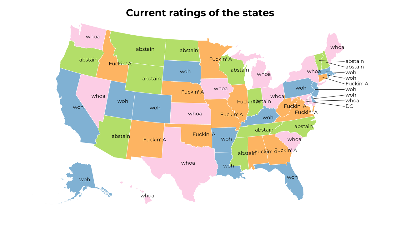 rating map