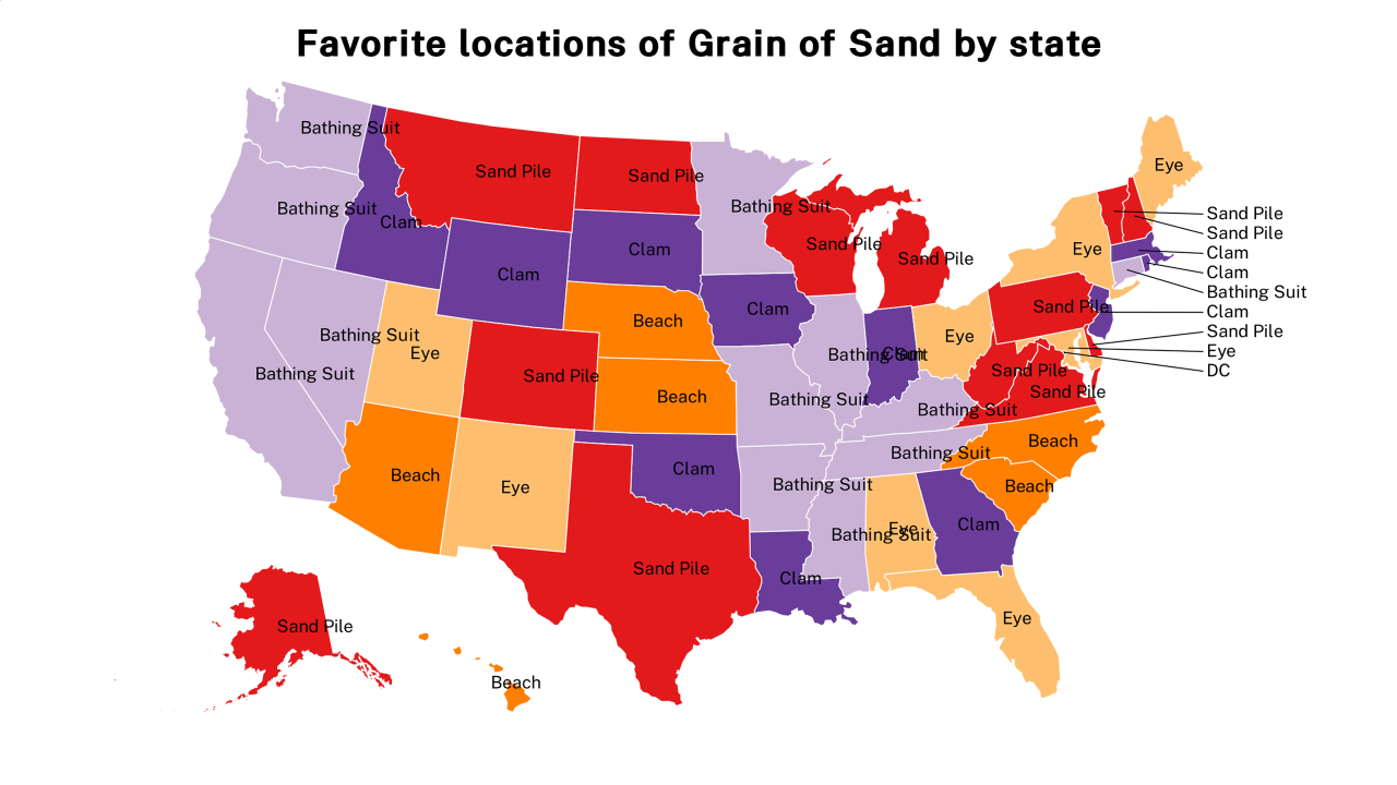 locations of Grain of Sand map