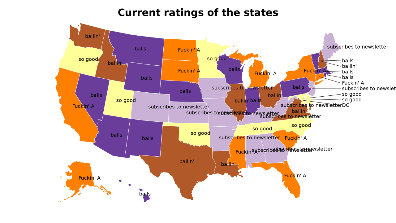 rating map