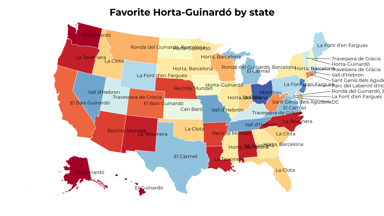 Horta-Guinardó map