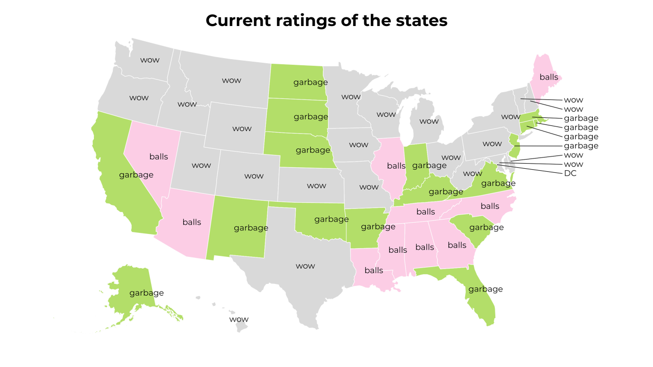 rating map
