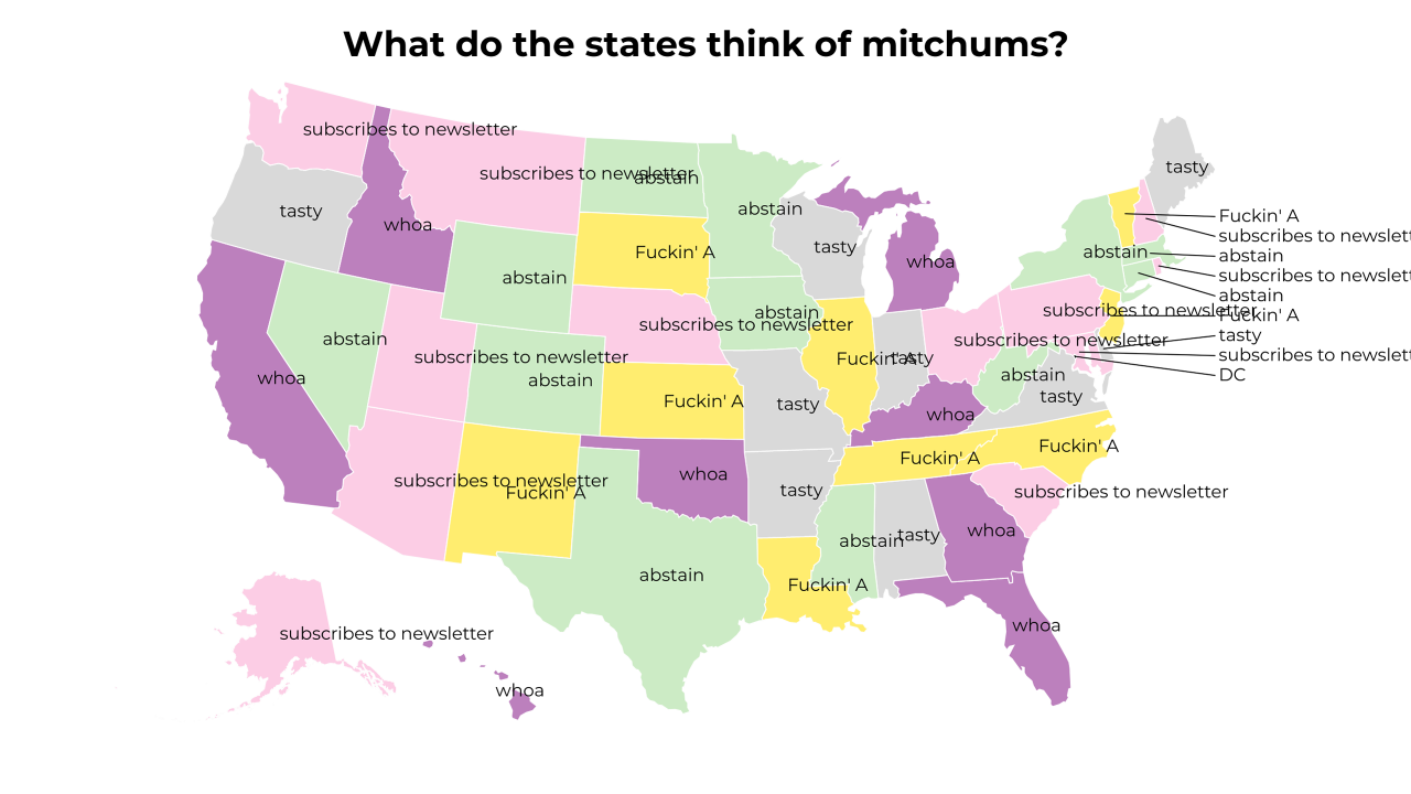 Mitchum map