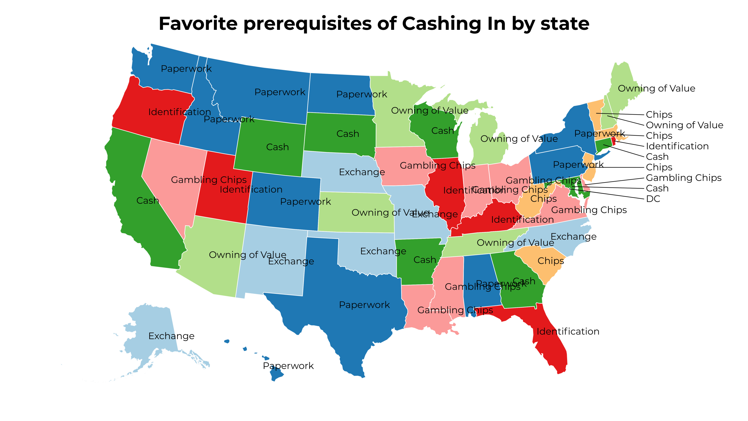 prerequisites of Cashing In map