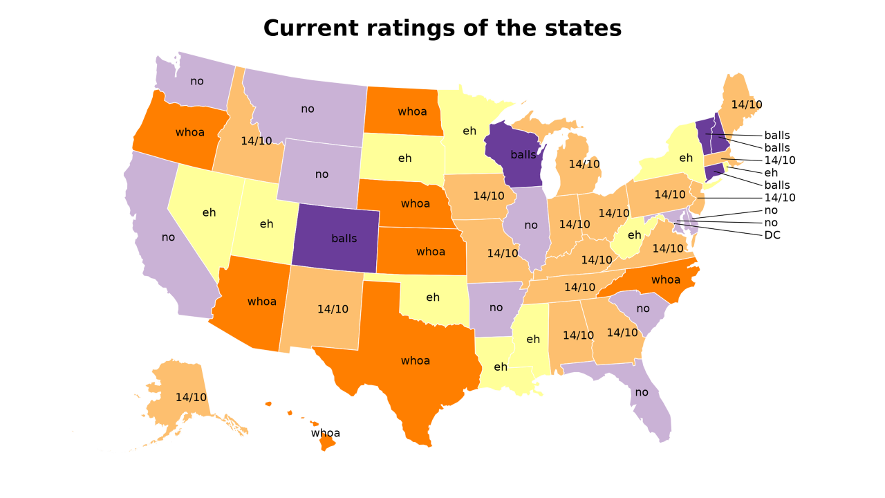 rating map