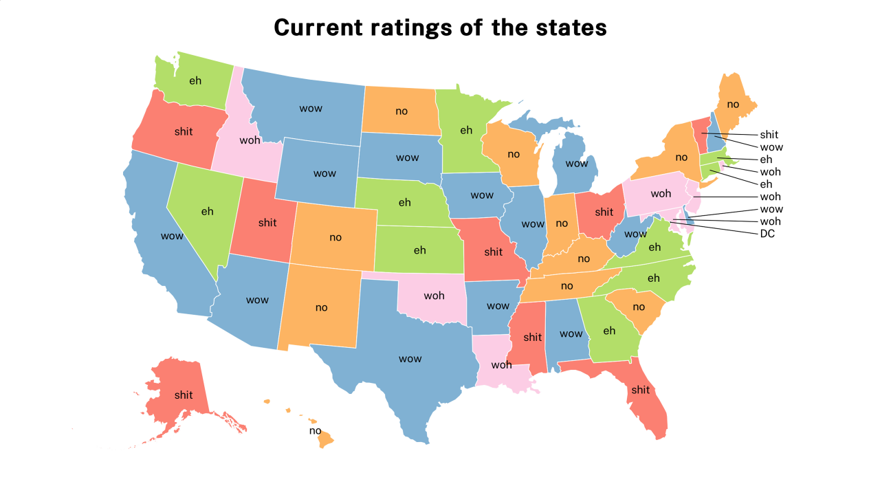 rating map