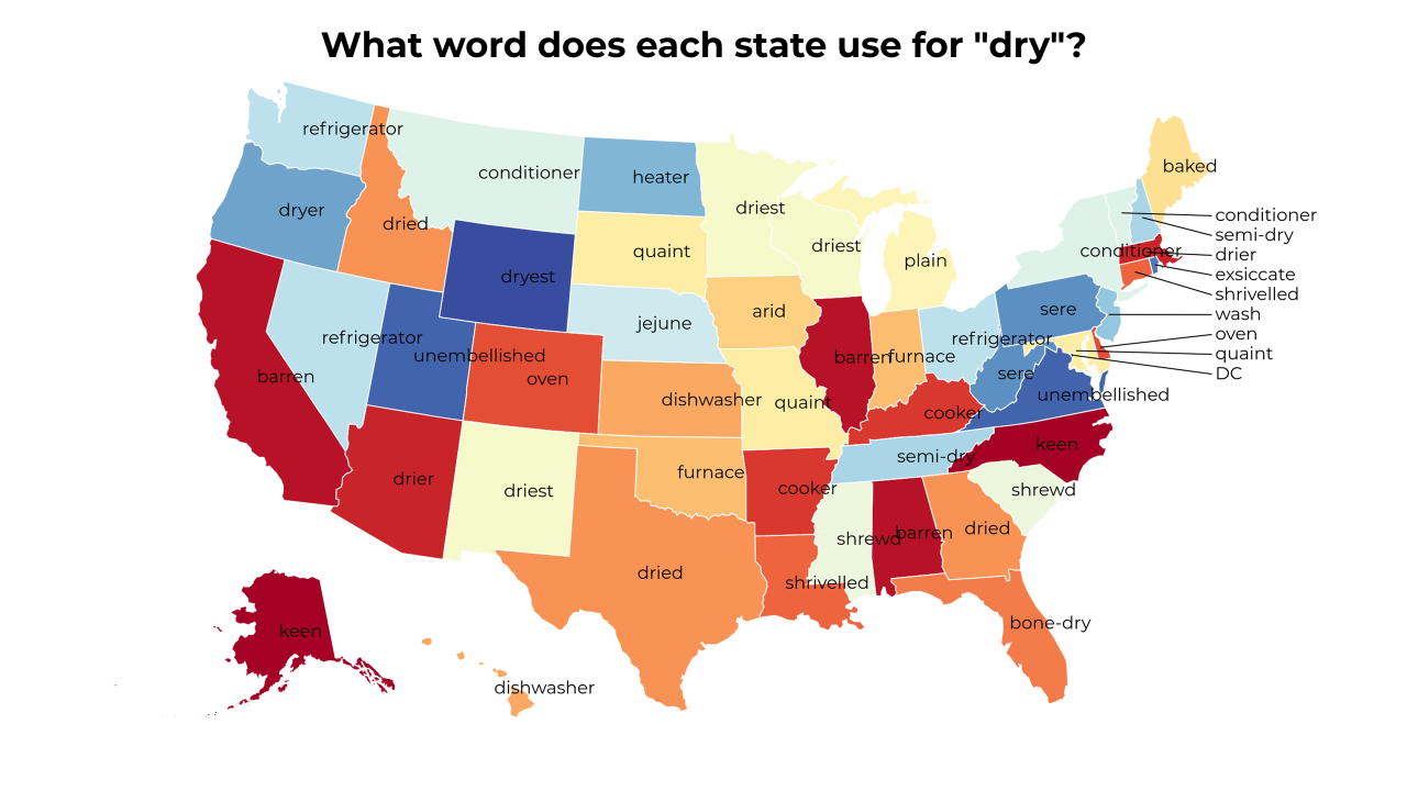 dry map
