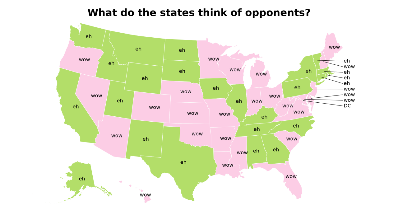 opponents map