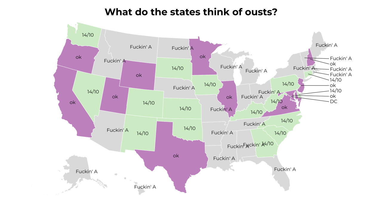 oust map