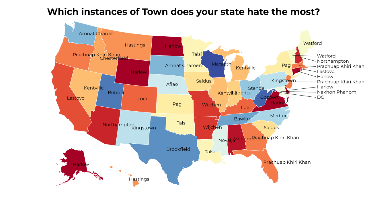 instances of Town map