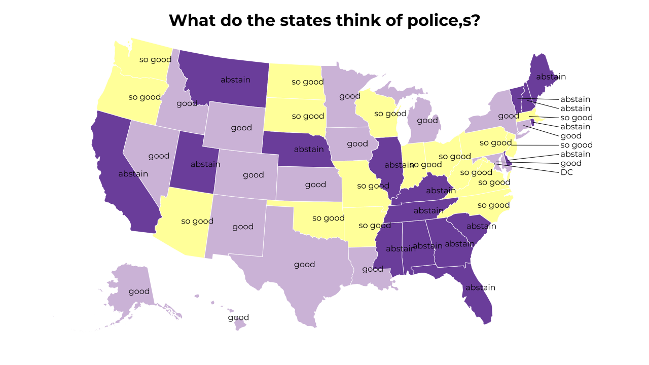 police, map