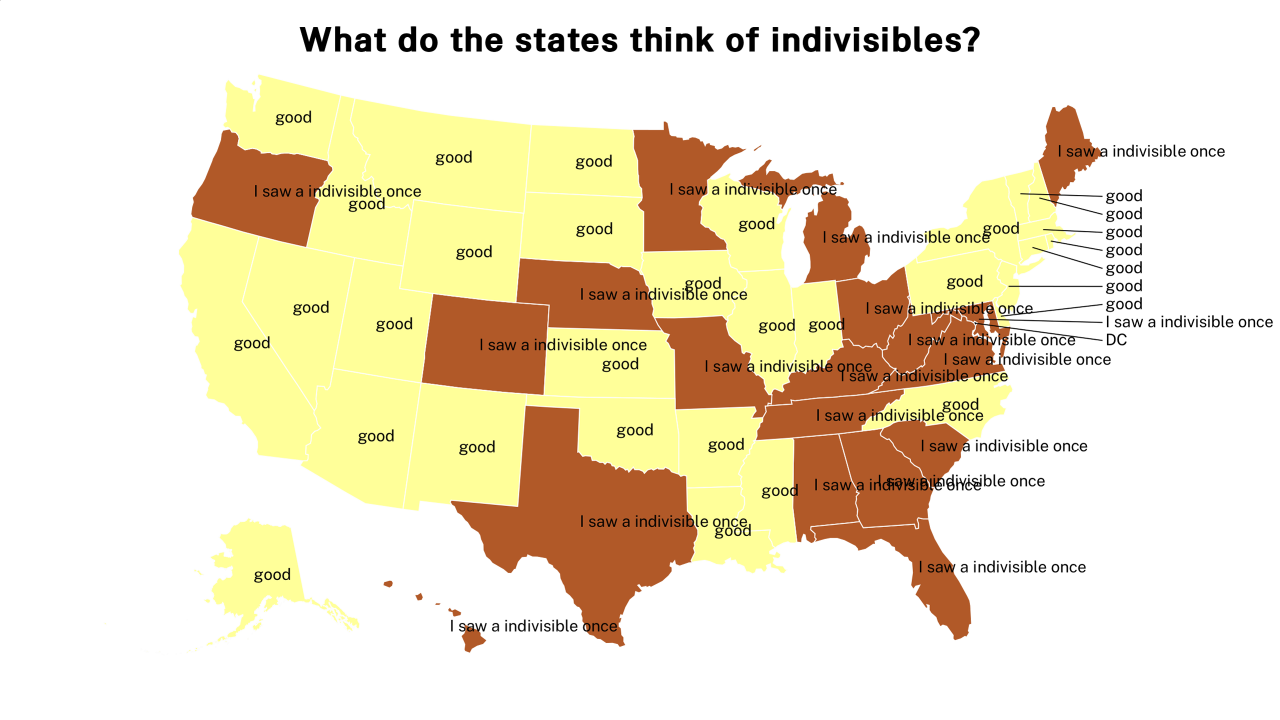 indivisible map