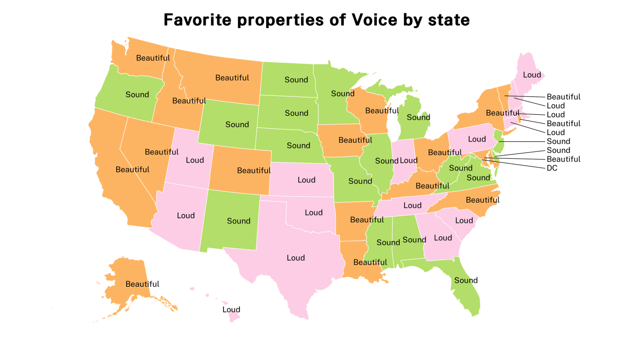 properties of Voice map