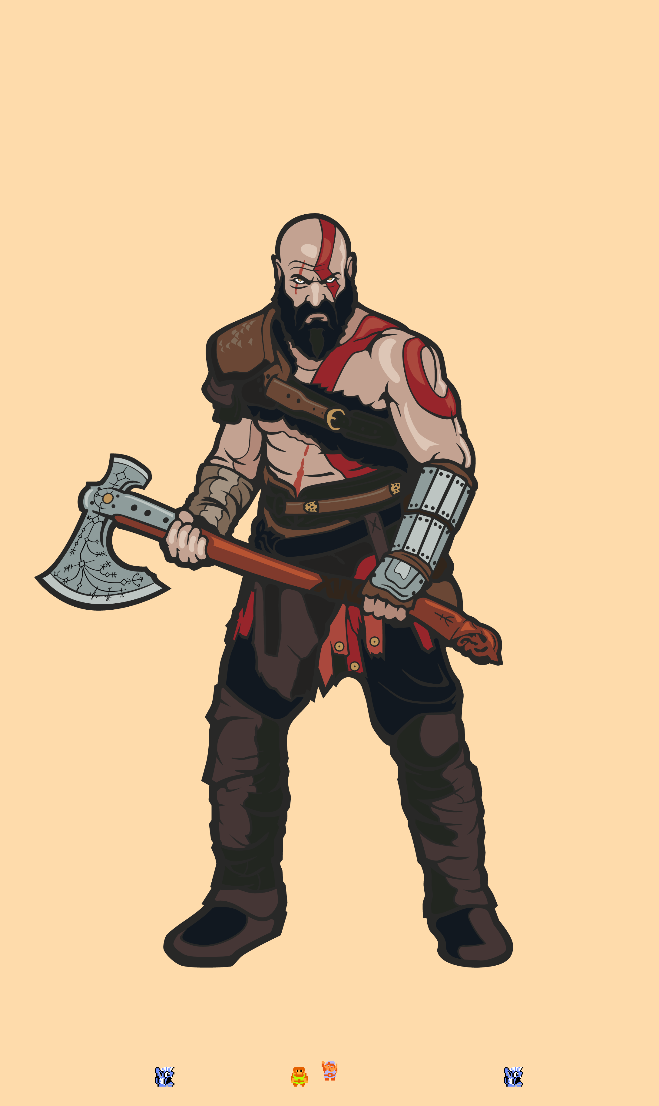 𝄢 DOO DOO DOO DOO! ♪ (Atreus)