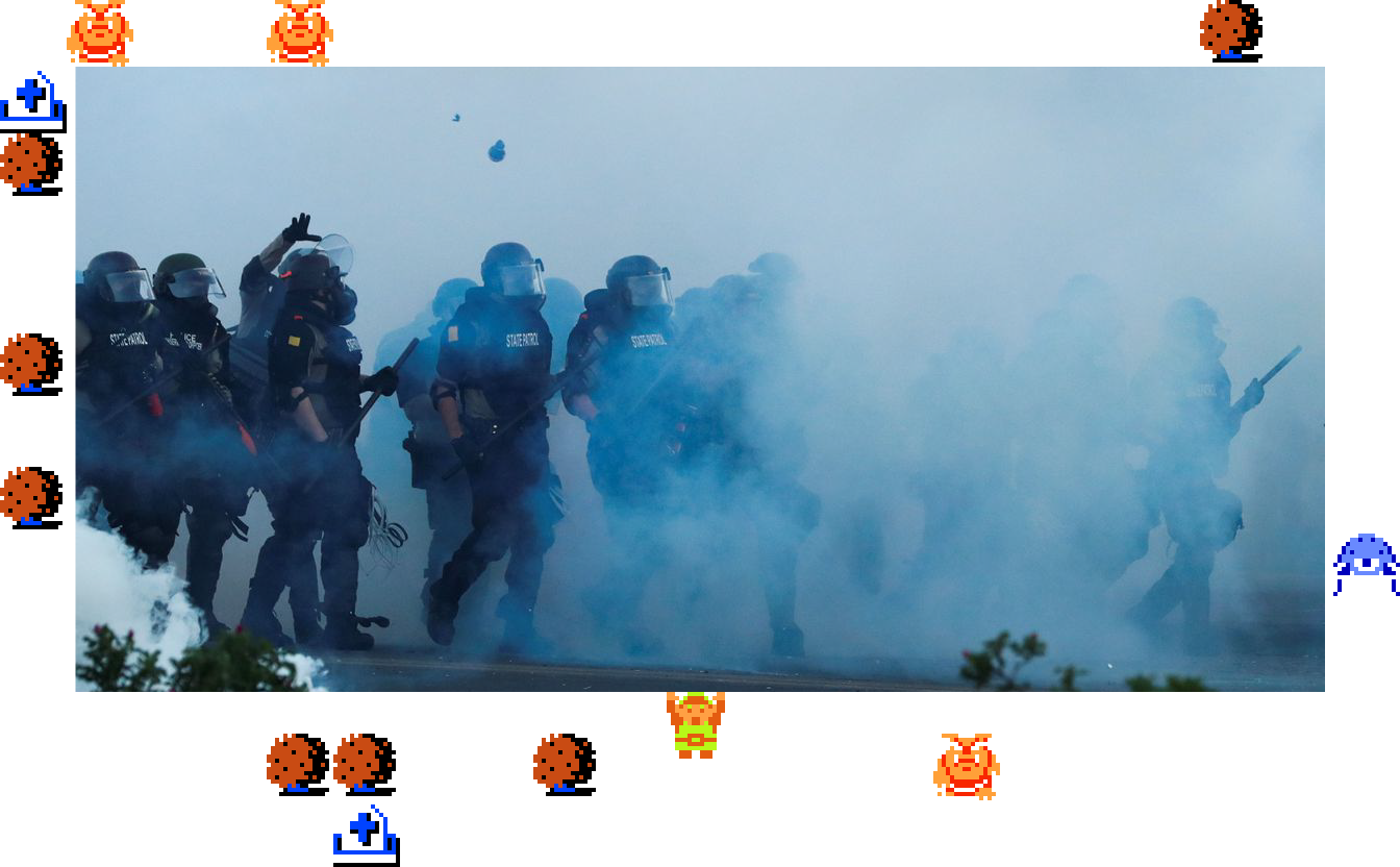 ♫ DOO DOO DOO DOO! ♩ (riots)