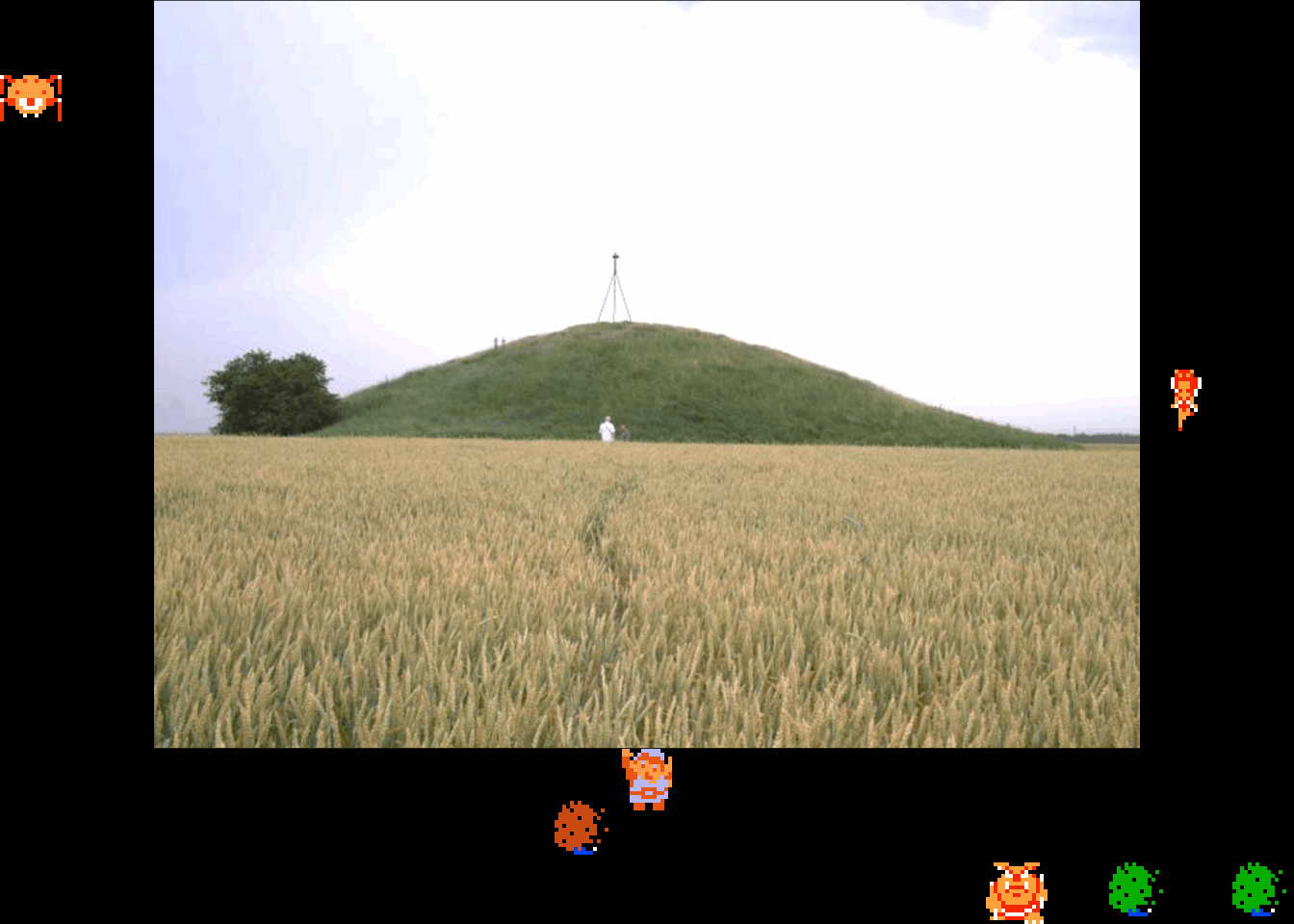 ♪ DOO DOO DOO DOO! ♪ (mounds)