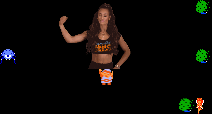 𝄞 DOO DOO DOO DOO! ♪ (flexing)