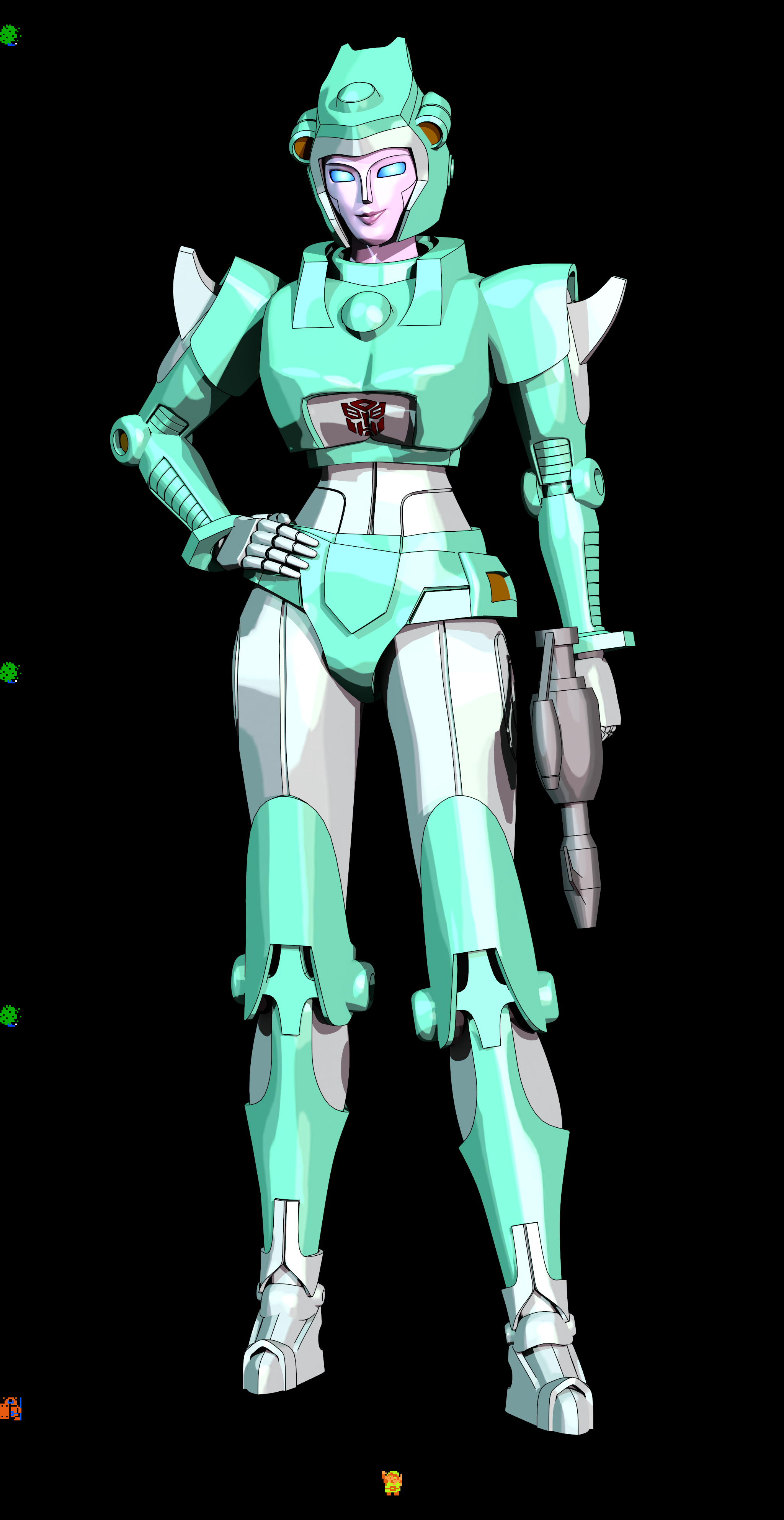 🎵 DOO DOO DOO DOO! ♪ (fembot)